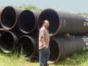 Inspection of iron pipe